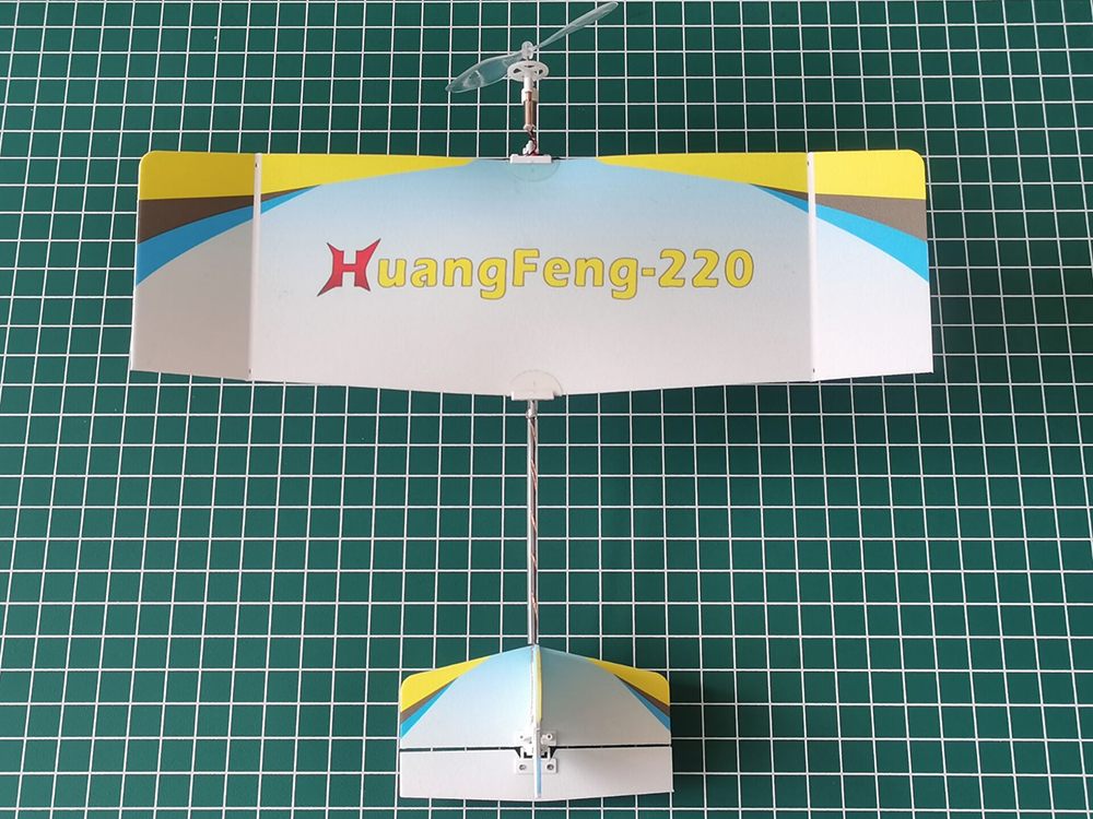 TY-Modell-HuangFeng-220-220mm-Spannweite-PP-Schaum-Ultra-langsame-Segelflugzeug-Indoor-RC-Flugzeug-K-2006545-8